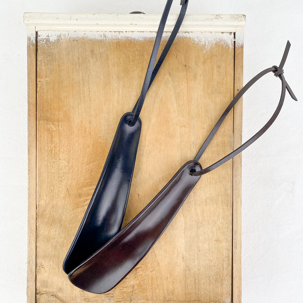 Chausse-pied en cuir 16cm