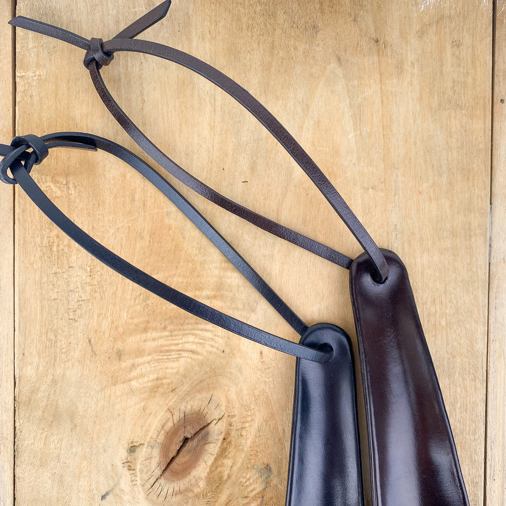 Chausse-pied en cuir 16cm