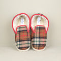 Chaussons Charentaises traditionnels écossais