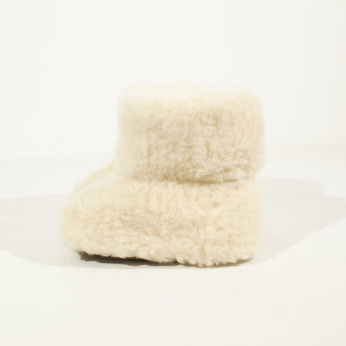 chaussons en laine bamboucha