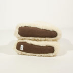 chaussons en laine pied de mouton