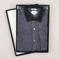 Chemise en jean et velours côtelé