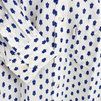 Chemise homme provençal mosca bleu et blanc