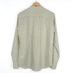 Chemise provençale motif Calisson Menthe