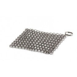 Chiffon en maille d'acier inox