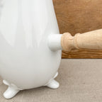 chocolatière porcelaine et bois