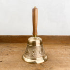 Cloche de table en bronze doré