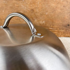 Cloche pour plancha en inox