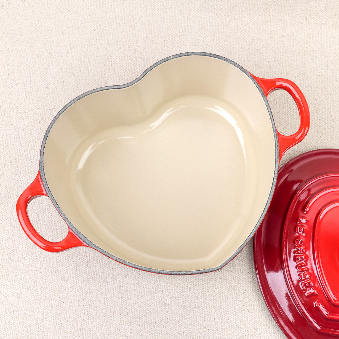 Cocotte cœur Le Creuset