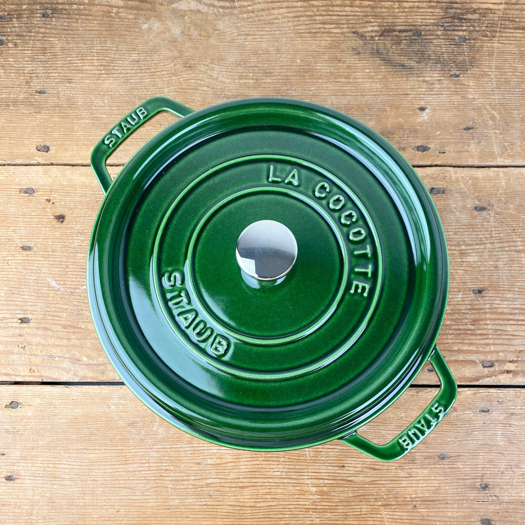 Cocotte en fonte Vert Basilic