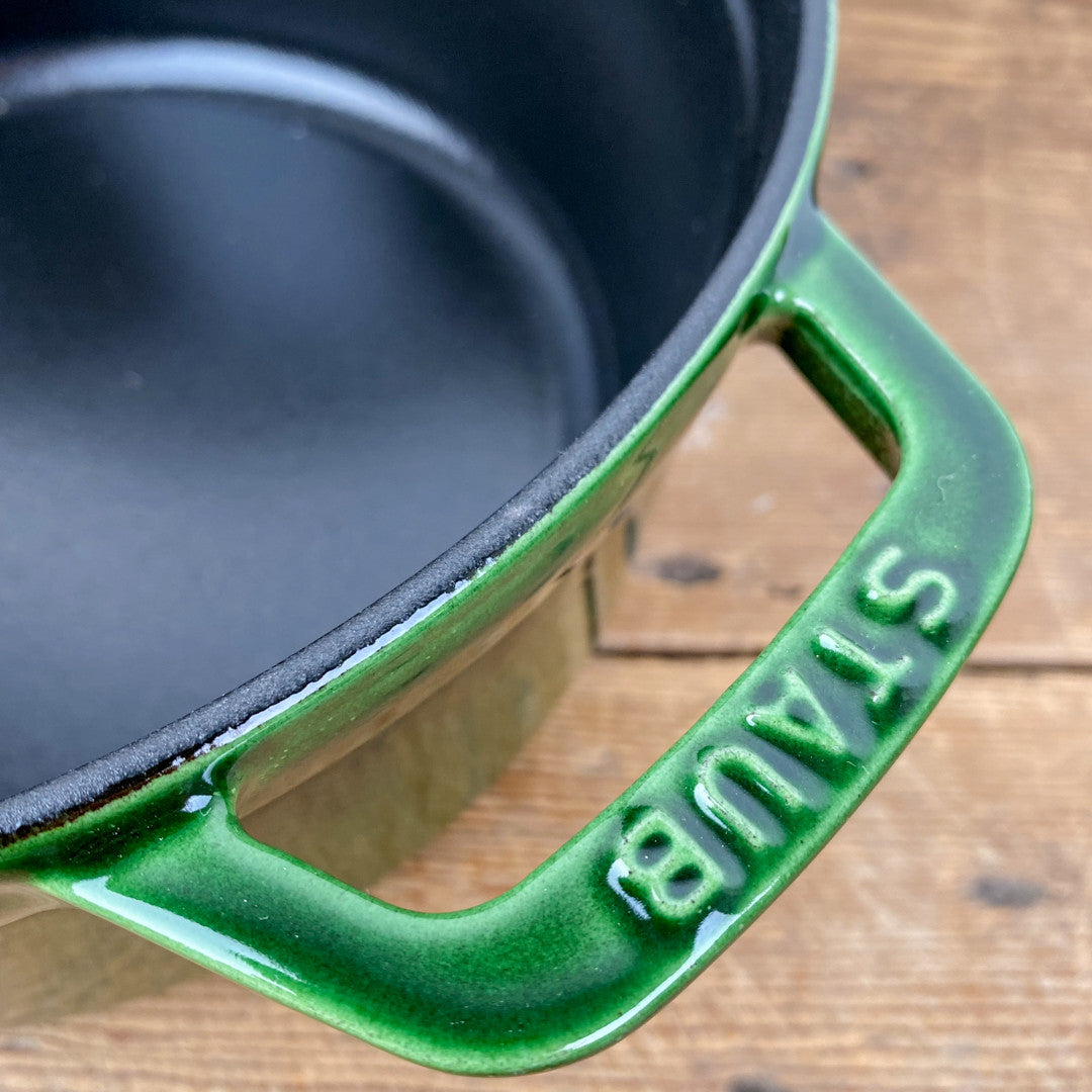 Cocotte en fonte Vert Basilic