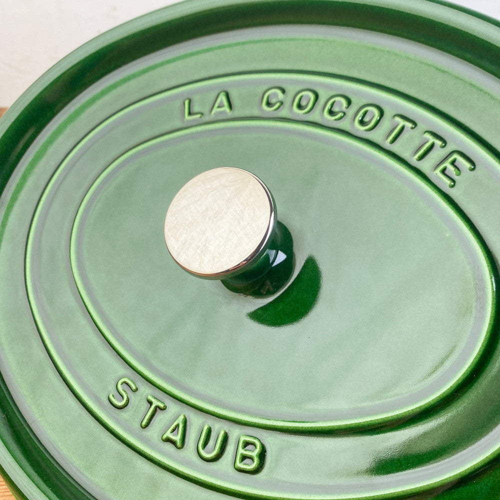 Cocotte en fonte Vert Basilic