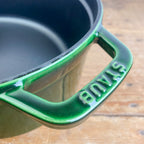Cocotte en fonte Vert Basilic