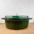 Cocotte en fonte Vert Basilic