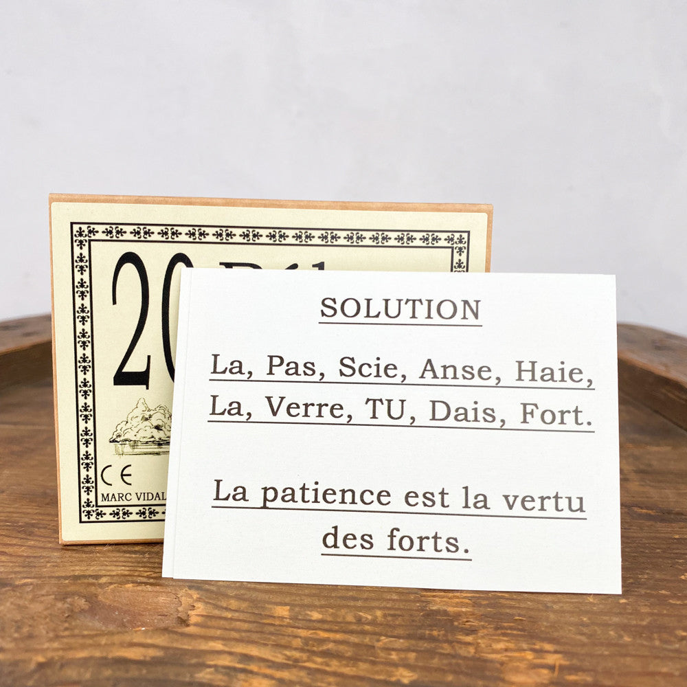 Coffret 20 rébus de 1900