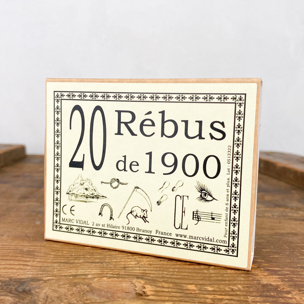 Coffret 20 rébus de 1900
