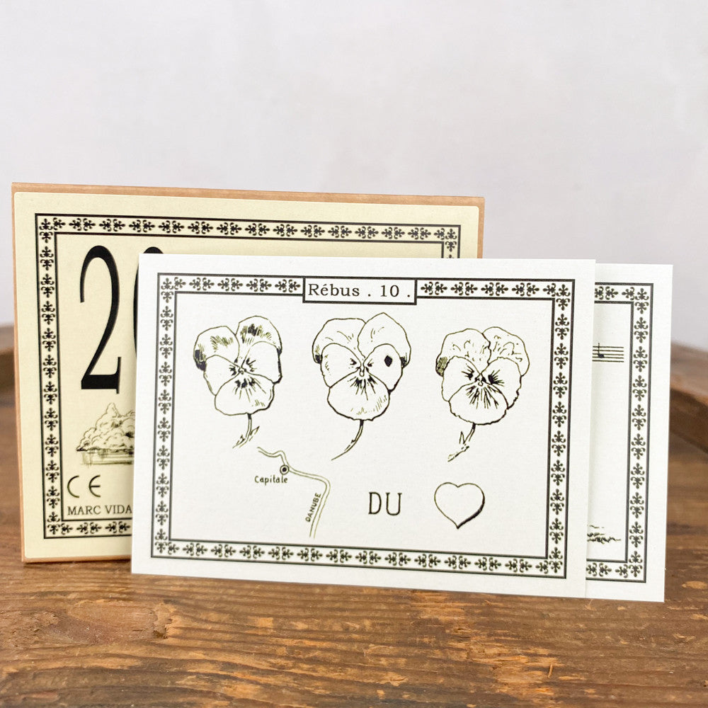 Coffret 20 rébus de 1900
