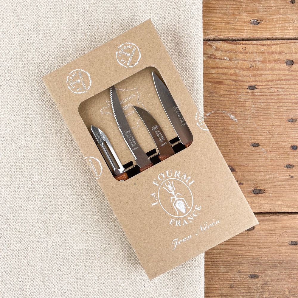 Coffret 4 couteaux La Fourmi
