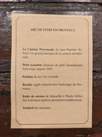 Coffret art de vivre en provence