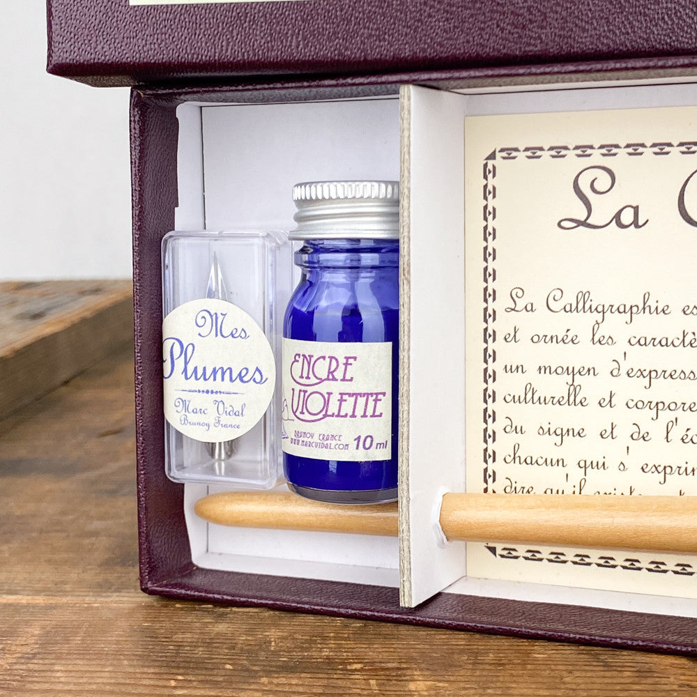 Coffret calligraphie d'écolier