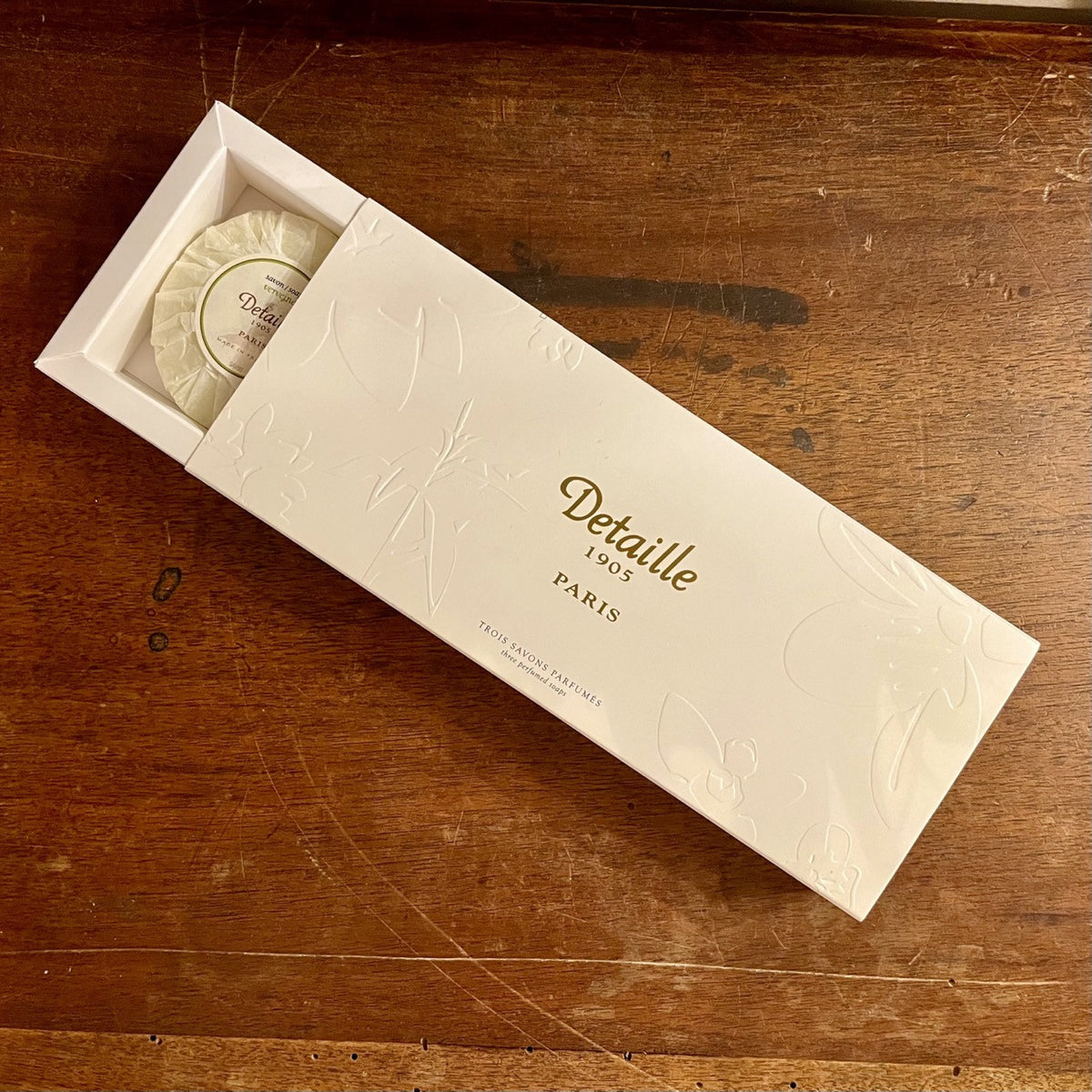 Coffret de 3 savons naturels - Maison Detaille