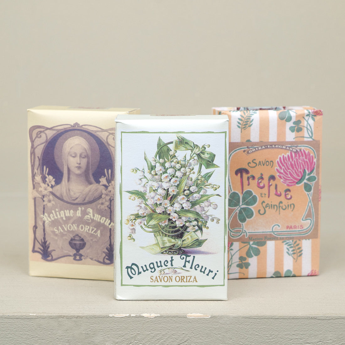 Coffret de 3 savons Porte-Bonheur