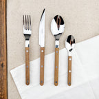 Coffret de 4 couverts de table bistrot