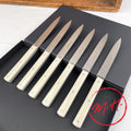 Coffret de 6 couteaux de table Richelieu Sable