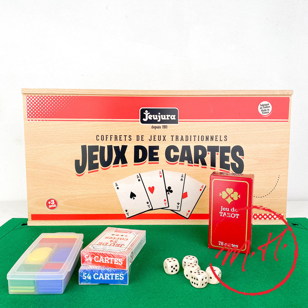 Coffret de jeux de cartes
