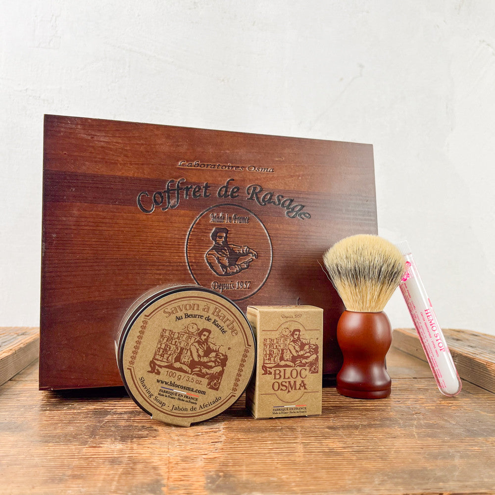 Coffret de rasage traditionnel