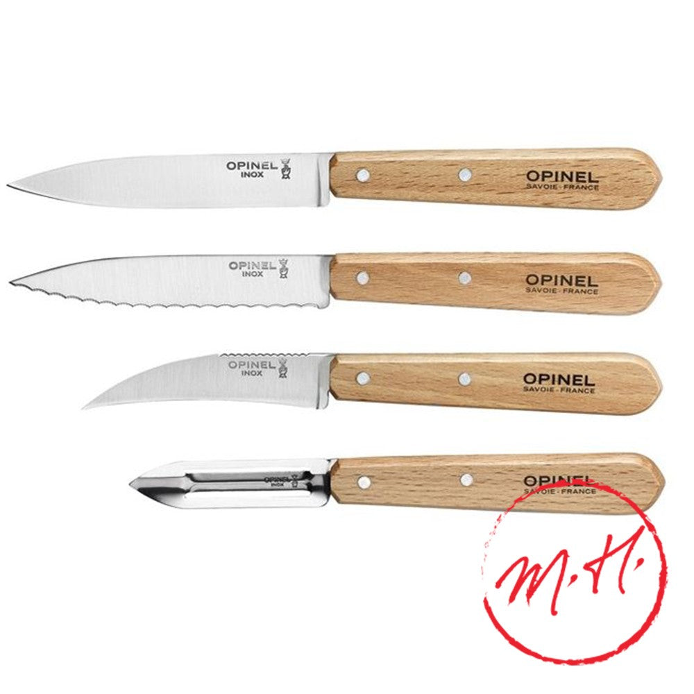 Coffret "Essentiels" d'Opinel en hêtre