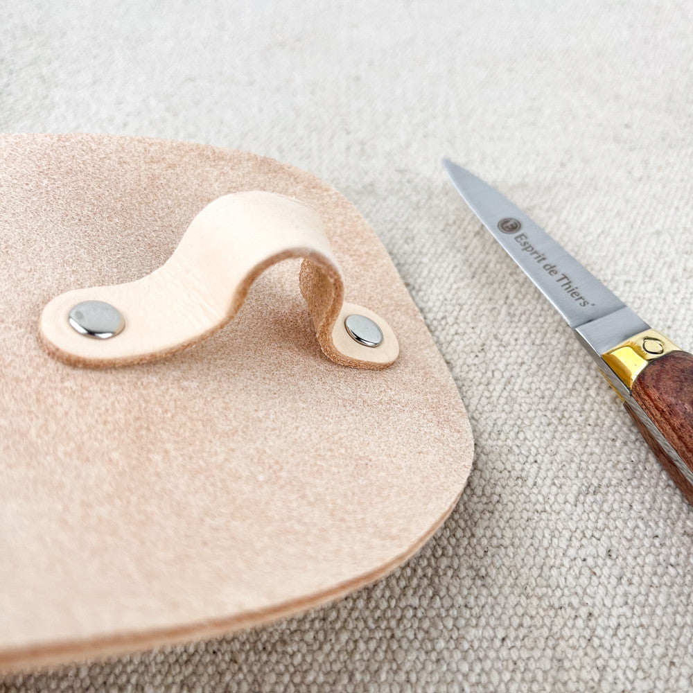 Coffret lancette à huître et protection cuir