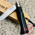coffret Opinel n°8 ébène mat huilé
