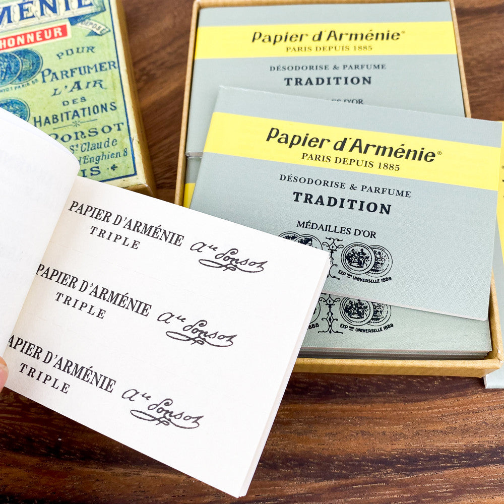 Coffret papier d'Arménie 1900 - 12 carnets