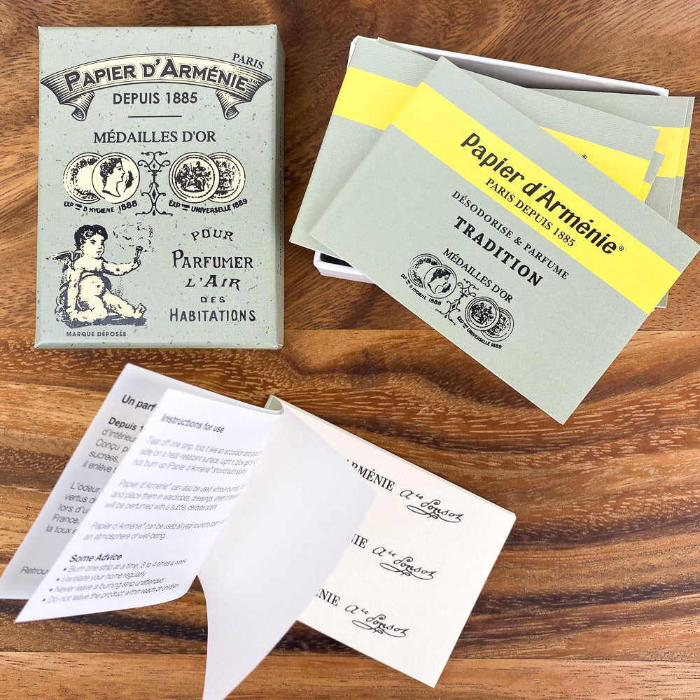 Coffret Papier d'Arménie - 6 carnets