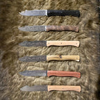 Coffret prestige de 6 couteaux Douk-Douk© de table manche bois.