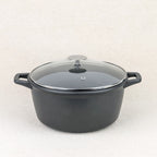 Coquelle en fonte avec couvercle De Buyer 24 cm