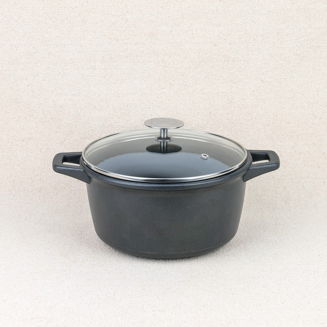 Coquelle en fonte avec couvercle De Buyer 20 cm