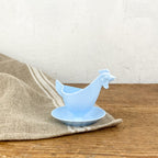 Coquetier poule en plastique