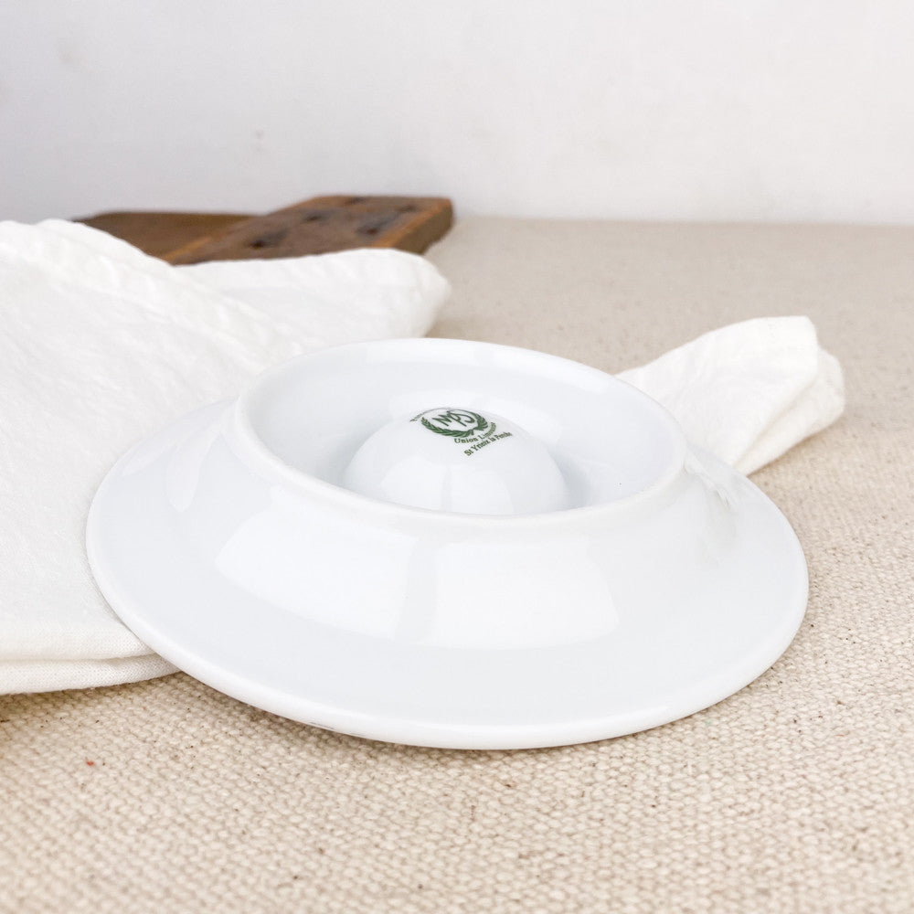 Coquetier en porcelaine de limoges