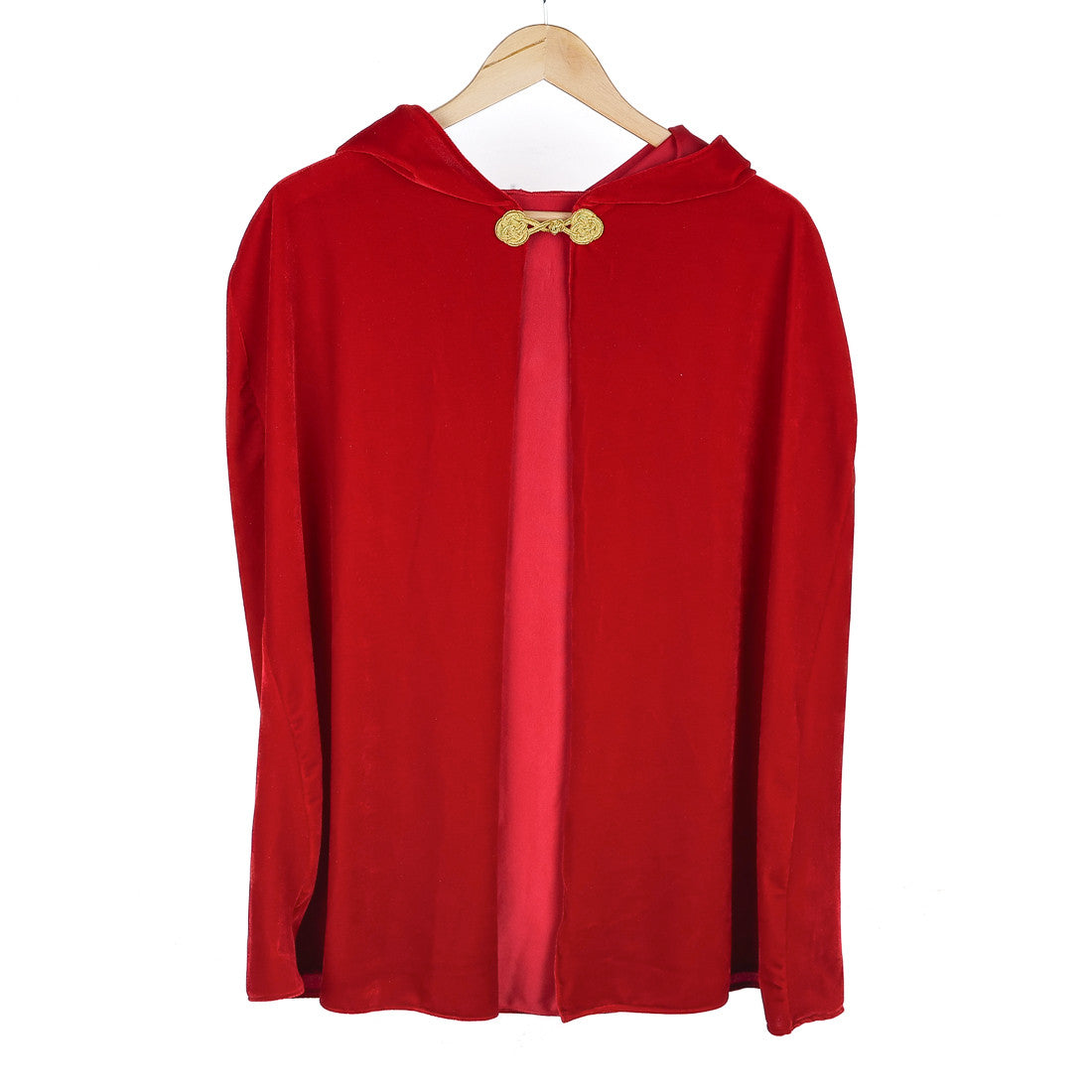 Costume cape de velours rouge