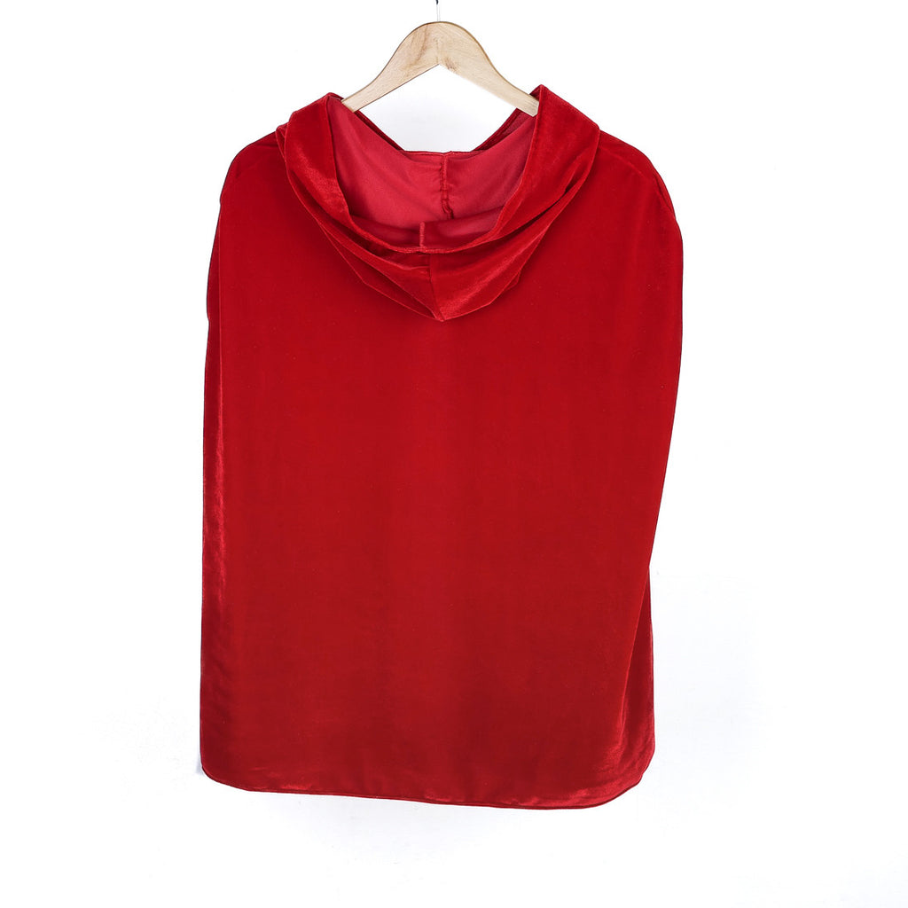 Costume cape de velours rouge