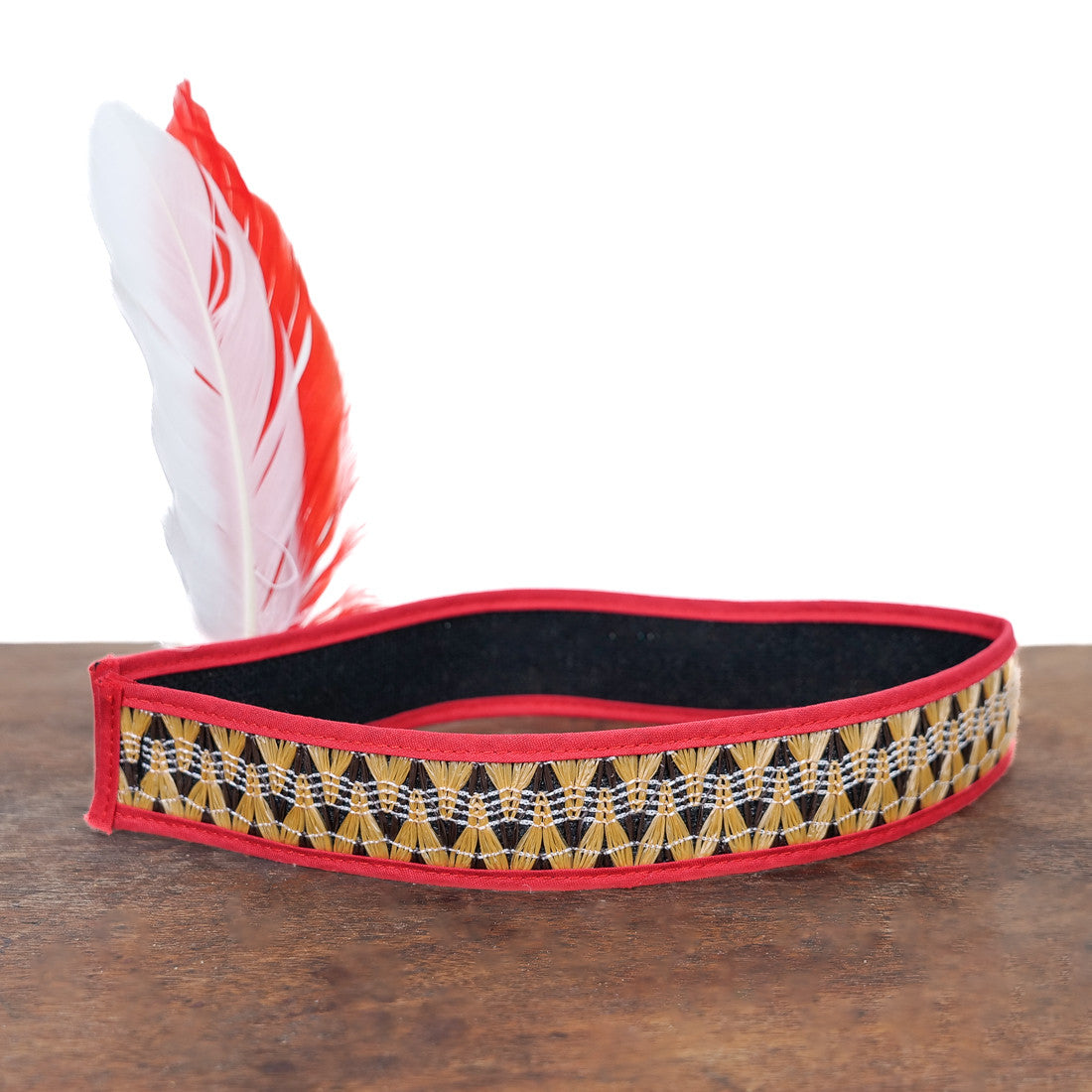 Costume d'indienne avec coiffe de plumes