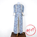Costume de marquise en jouy bleu