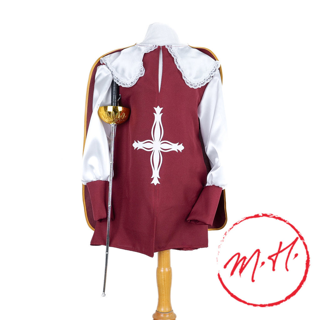 Costume de Mousquetaire avec cape et épée