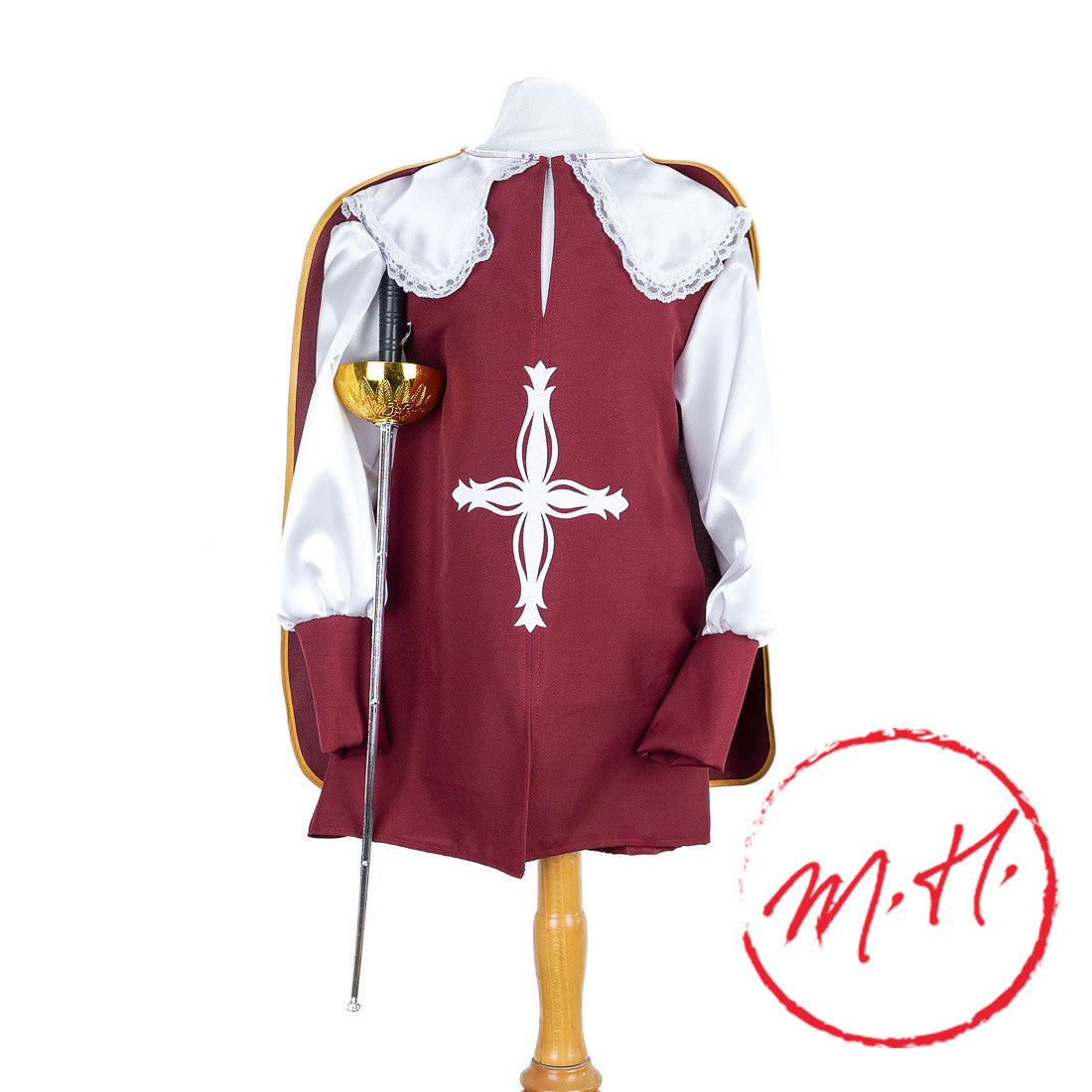 Costume de Mousquetaire avec cape et épée