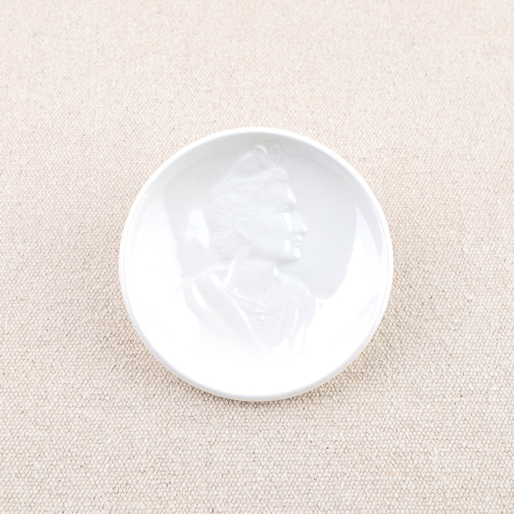 Coupelle ronde mistral unie Blanc