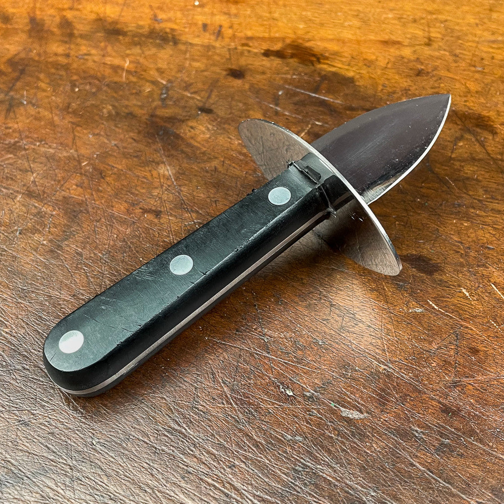 Couteau à huîtres avec garde