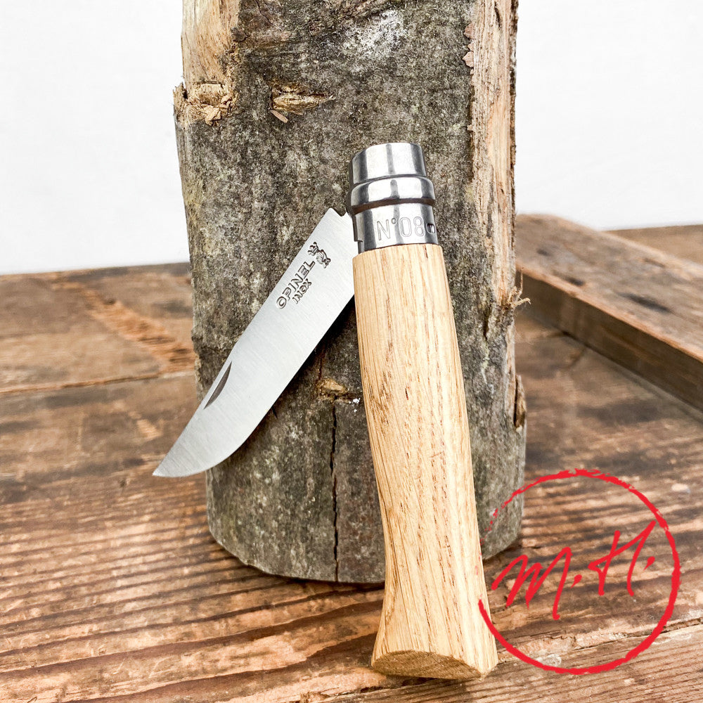 Couteau de poche Opinel n°8 chêne