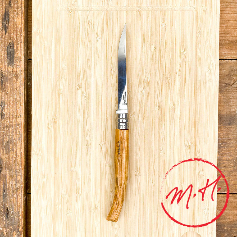 Couteau Effilé n°12 bois d'olivier Opinel